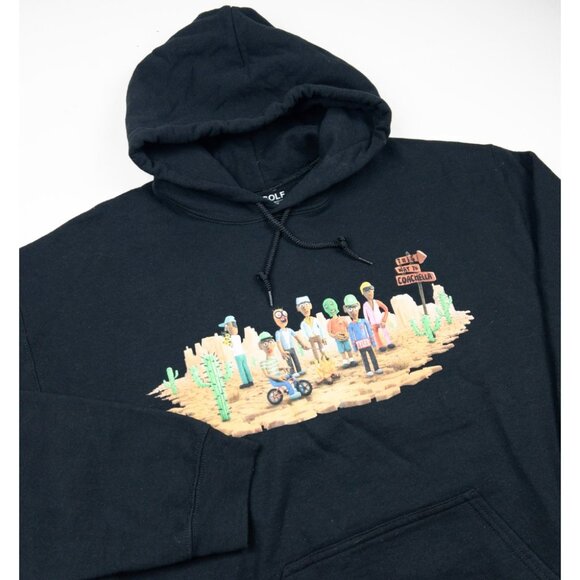 Tyler The Creator Coachella Hoodie Men Large Claymation Amex Exclusive Golf 2024 - Picture 1 of 12